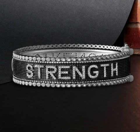 I AM STRONG Designer Strength Bracelet