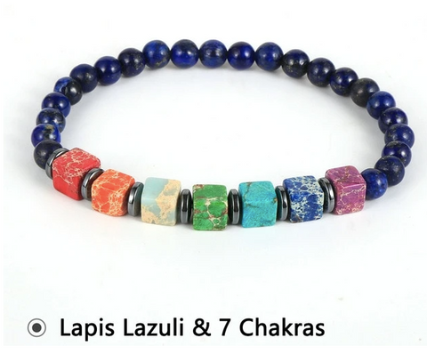 REIKI Healing Crystal Chakra Bracelet