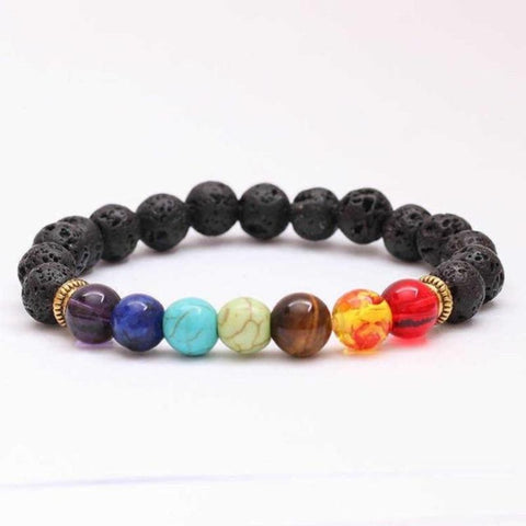 7 STONES Natural Bead Chakra Bracelet