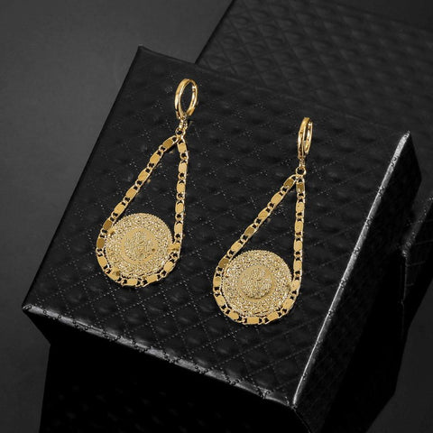 AISHA Classic Arabic Womens Earrings