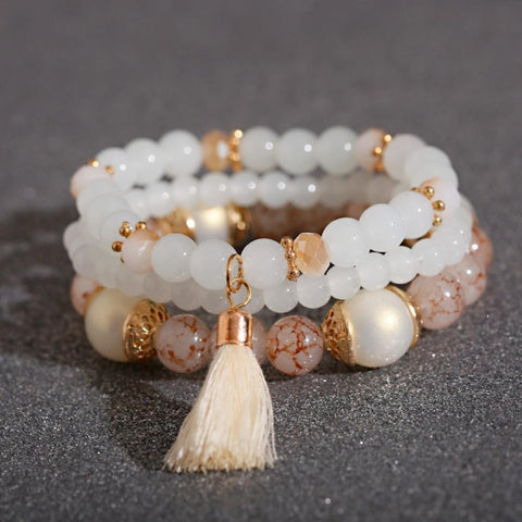 LOLHA Mala Bead Goddess Bracelet