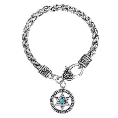 DAVID BRACELET Star of David Charm Bracelet