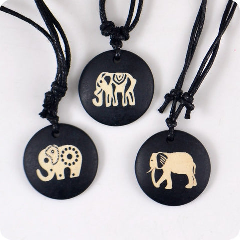 KRITI Elephant Pendant Necklace