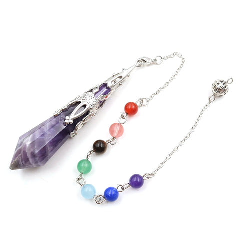 CHAKRA Energy Stone Pendant Necklace