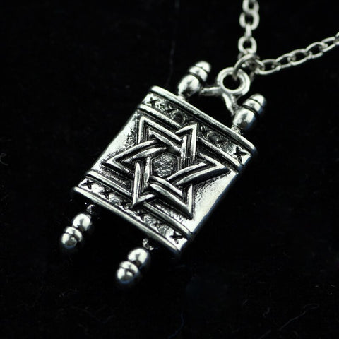 TORAH Judaic Mens Religious Necklace